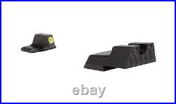 Trijicon HK610-C-600895 HD XR Night Sight Set Yellow Front H&K 45C/P30/VP9