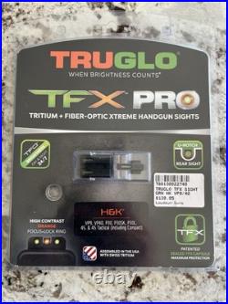 TruGlo TFX PRO H&K P30/VP9/VP9SK Fiber Optic Night Sight Set-TG13HP1PC