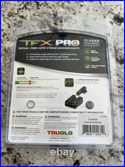 TruGlo TFX PRO H&K P30/VP9/VP9SK Fiber Optic Night Sight Set-TG13HP1PC