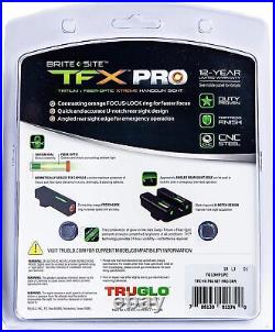 Truglo TFX Pro Day/Night Sight Set H&K 45 VP9 VP40 P30 P30SK P30L Fiber Optic