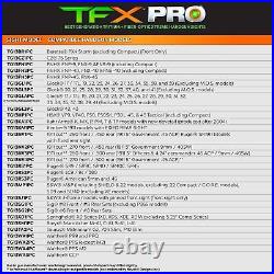 Truglo TFX Pro Day/Night Sight Set H&K 45 VP9 VP40 P30 P30SK P30L Fiber Optic