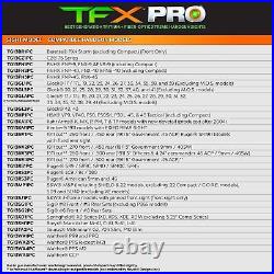 Truglo TFX Pro Tactical Sight Set Fits VP9 VP40 P30 P30SK P30L 45 TG13HP1PC