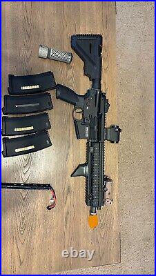 UPGRADED Umarex Licensed H&K 416 A5 Airsoft Rifle With Everything In Pic