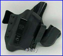 US Made Premium Concealment Express IWB Kydex Light Bearing Holster with Side Mag