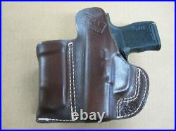 USA Leather Belt Loop IWB Combo Holster / Mag Pouch CCW For. Choose Gun 3