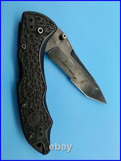 USED HK Heckler & Koch PIKA II 14452 Knife Folder Serrated Tanto Blade