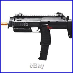 Umarex H&K Black Polymer MP7 Gas Blowback Airsoft Gun Two Extra Magazines Bundle
