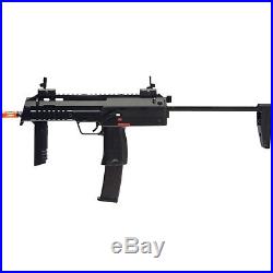 Umarex H&K Black Polymer MP7 Gas Blowback Airsoft Gun Two Extra Magazines Bundle