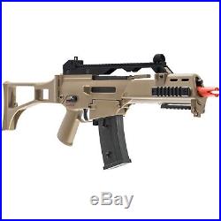 Umarex H&K Elite Force Tan Plastic G36C CQB AEG Electric Airsoft Rifle 2275030