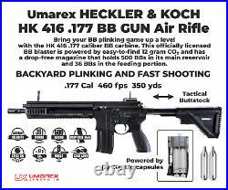 Umarex HK HK416.177 Cal CO2 Steel BB's Air Rifle