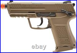 Umarex Heckler & Koch HK45 Blowback 6mm Airsoft Green Gas BB Pistol Air Gun
