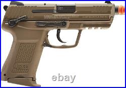 Umarex Heckler & Koch HK45 Blowback 6mm Airsoft Green Gas BB Pistol Air Gun