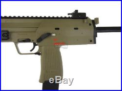 Umarex USA H&K MP7A1 Gas Blowback Airsoft Gun by KWA, Dark Earth/Tan SMG FDE GBB