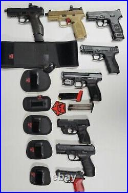 Universal Multi Gun Holster Kit (large) Iwb Owb Flashlight Conceal Carry