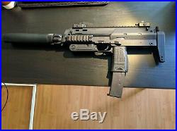 Used H&K Umarex MP7 Rapid Deployment Hard Kick Airsoft Gas Blowback by KWA