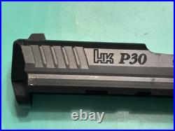 Used Oem H&k P30 Black Slide Barrel Guide Rod Spring 9mm Hk P30 Full Size 3.85