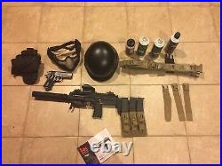 Used! UMAREX Heckler & Koch HK MP7 Gas Blowback Airsoft SMG PDW by KWA + Extras