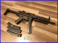VFC H&K MP5A5 Full Metal Elite Force AEG Airsoft Rifle Black /w 4 Magazines