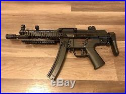 VFC H&K MP5A5 Full Metal Elite Force AEG Airsoft Rifle Black /w 4 Magazines
