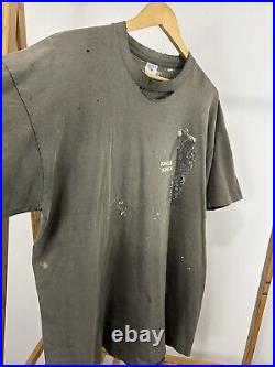 VTG 90s SWAT Military We Make House Calls Gun Gradient Sun Faded T-Shirt XXL