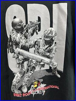 VTG Swat Relief Initiative SRI SWAT Sheriff Gun NRA Tactical Weapons T-Shirt XL