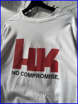 Vintage 90s HK Heckler & Koch Longsleeve Gun TShirt XLarge