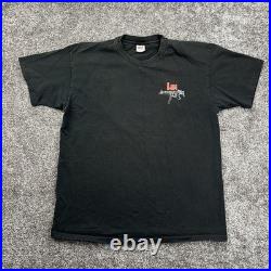 Vintage 90s HK Heckler & Koch MP5 No Compromise T-Shirt Men's XL Black