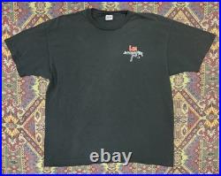 Vintage 90s HK Heckler & Koch T-Shirt Mens 2XL Black MP5 Gun No Compromise