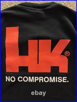 Vintage 90s Heckler & Koch No Compromise HK MP5 T-Shirt 2XL