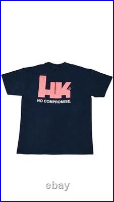 Vintage 90s MP5-K Heckler & Koch No Compromise T Shirt Single Stitch XL