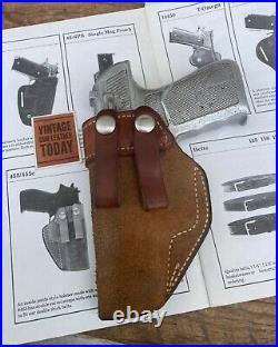 Vintage Davis 455 Security Leather IWB SOB Holster For Heckler Koch H&K P9S