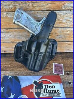 Vintage Don Hume Black Leather H721 25USP-1 Double 9 Holster for H&K USP 45