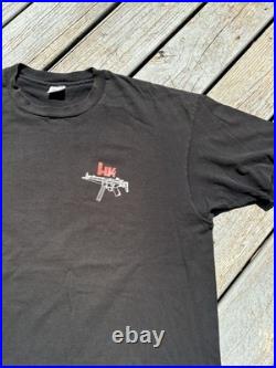 Vintage Heckler & Koch MP5 No Compromise Anvil Tee Shirt Men's XXL Black