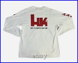 Vintage Heckler and Koch HK Long Sleeve T Shirt XL USP No Compromise Anvil USA