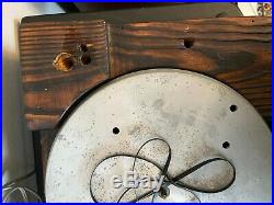 Vintage Rek-O-Kut K-33H Turntable with Wood Base WORKING Phonograph