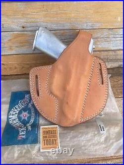 Vintage Tex Shoemaker Brown Leather PC Holster For Heckler HK H&K VP70Z
