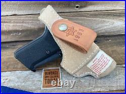Vintage Tex Shoemaker Leather Lined IWB Holster for HK H&K P7M8 P7M13