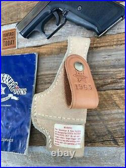 Vintage Tex Shoemaker Leather Lined IWB Holster for HK H&K P7M8 P7M13