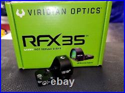 Viridian RFX35 Green dot optic with VP9 Optic plate included