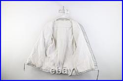 Vtg 70s Mens Small Heckler & Koch International Colts Firearms Jacket Silver USA