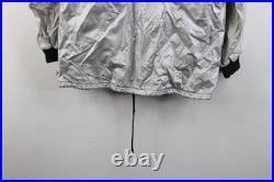 Vtg 70s Mens Small Heckler & Koch International Colts Firearms Jacket Silver USA