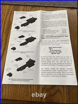 Wilcox Flip Mount 5/8 Riser & Aimpoint 3x Magnifier