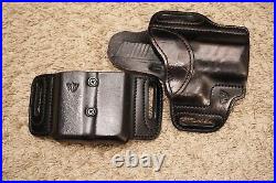 Wright Leather Works P2000 OWB Holster with Double Mag Holster