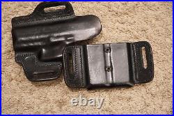 Wright Leather Works P2000 OWB Holster with Double Mag Holster
