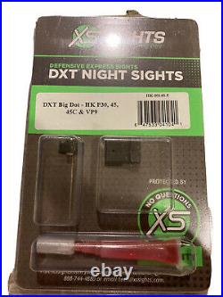 XS Sight Systems HK-0014S-5 DXT Big Dot for Heckler & Koch P30 45 45C and VP9